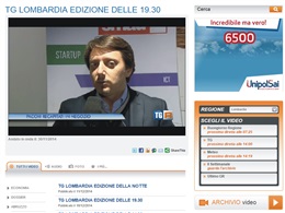 Immagine Dal TG Regionale della Lombardia, edizione delle 19.30, 30 novembre 2014: dedicato a Fermo!Point