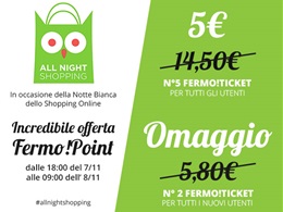 Immagine L'offerta Fermo!Point per la notte bianca Netcomm